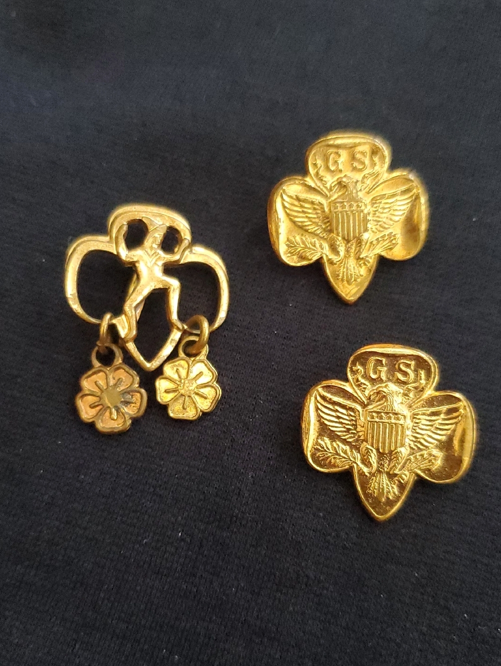 Vintage Girl Scout Pins